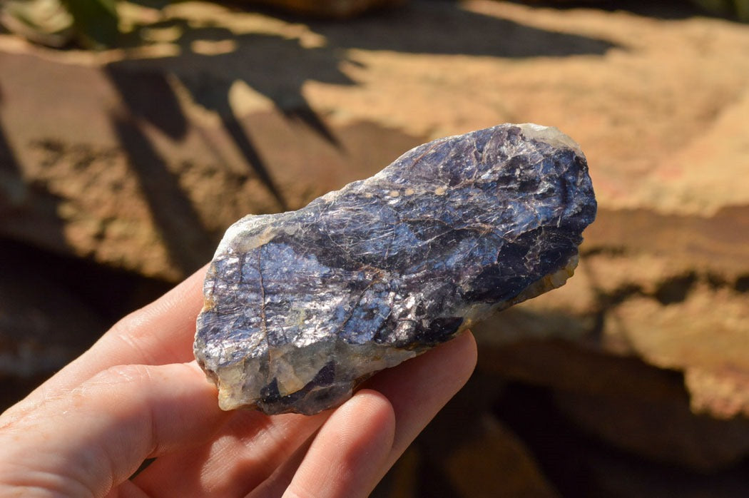 Raw  Sliver Leaf Lepidolite