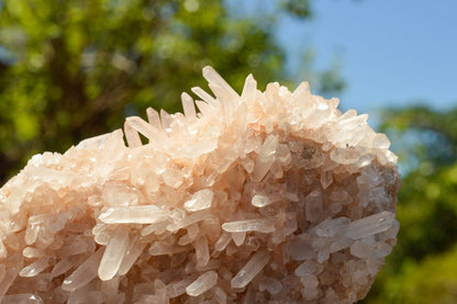 Raw Hematoid Quartz Cluster