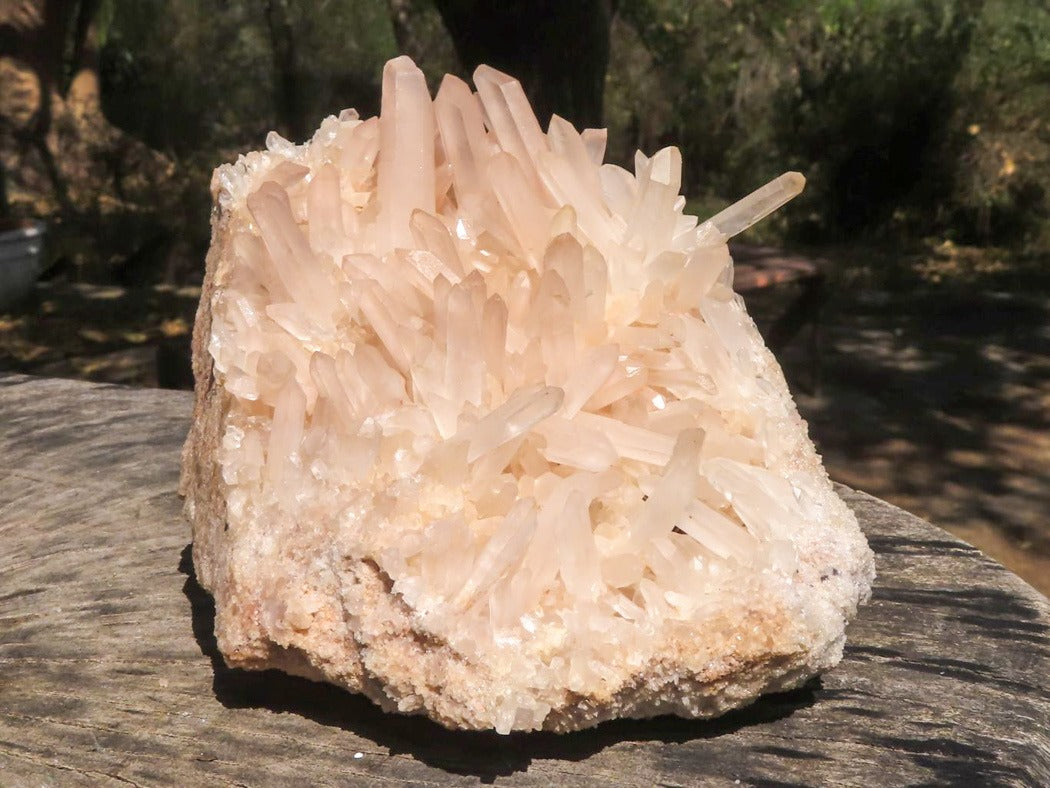 Raw Stunning Hematoid Quartz Cluster