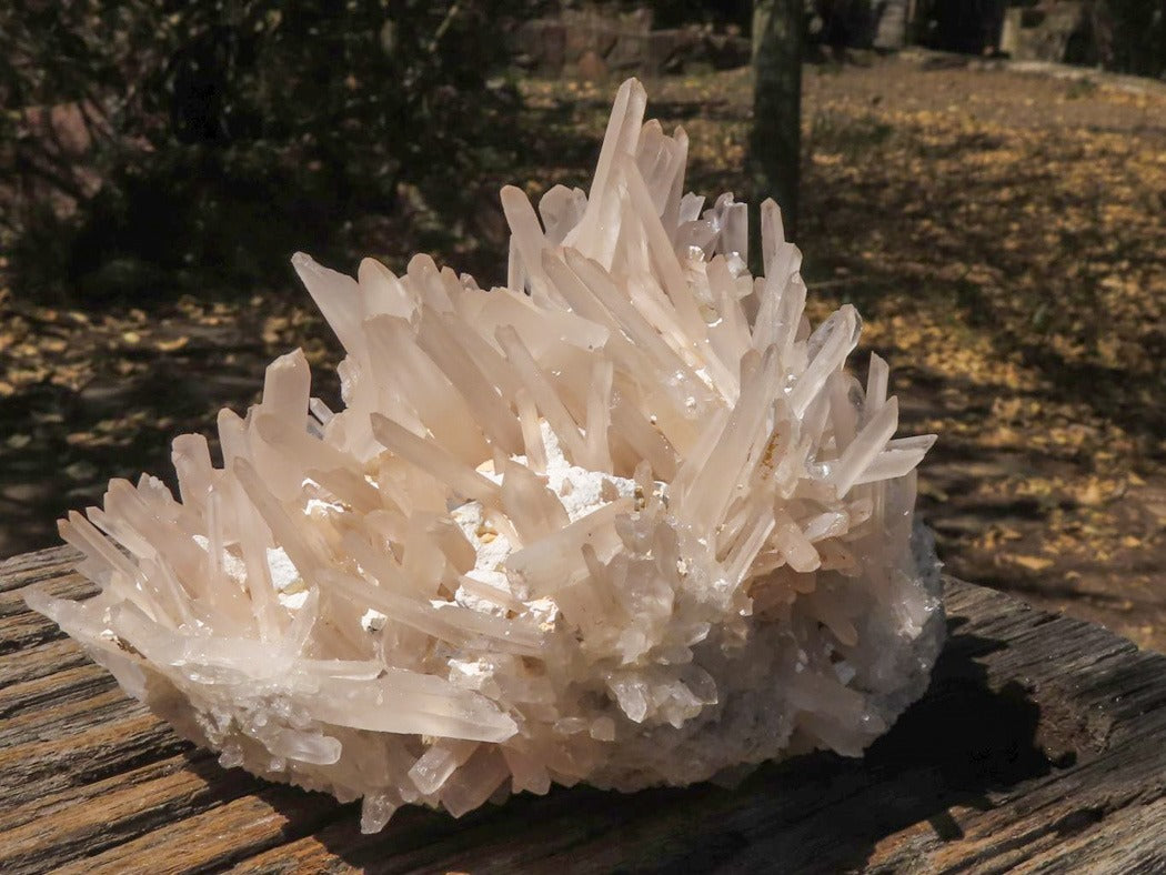 Raw Stunning Hematoid Quartz Cluster