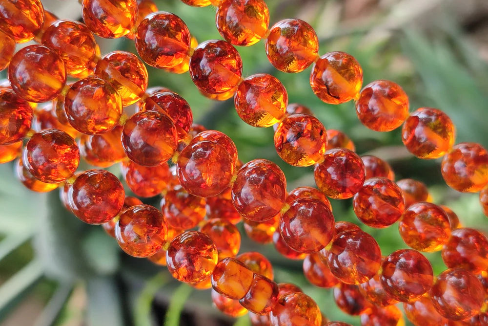 Fossilised Baltic Amber Necklace