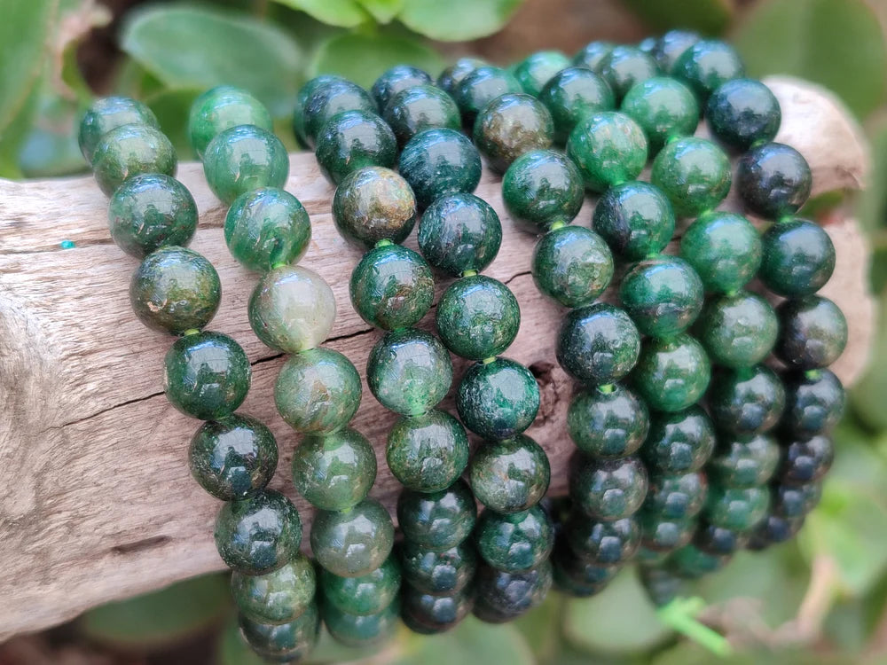 Natural Green Aventurine Beaded Bracelet