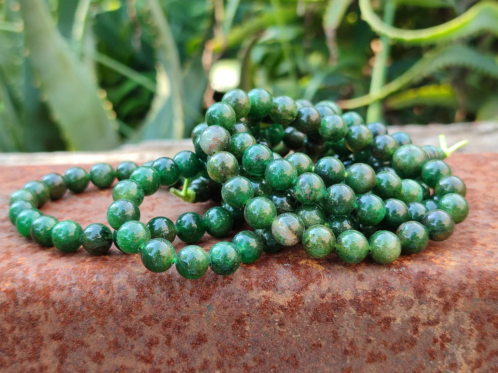 Natural Green Aventurine Beaded Bracelet