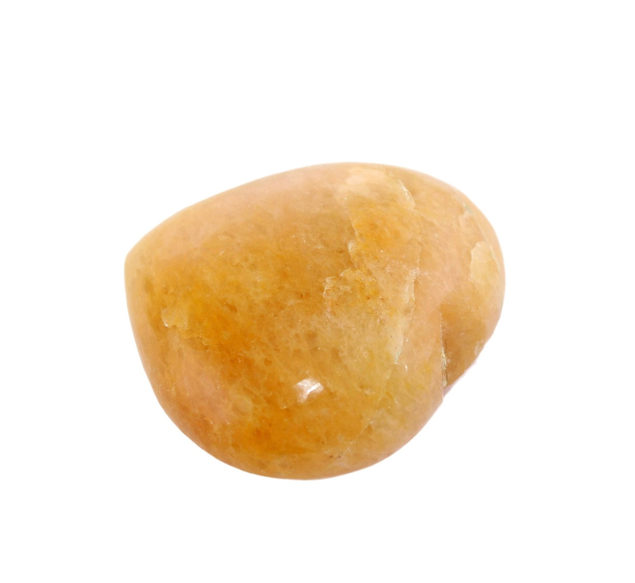 Polished Natural Yellow Aventurine Heart