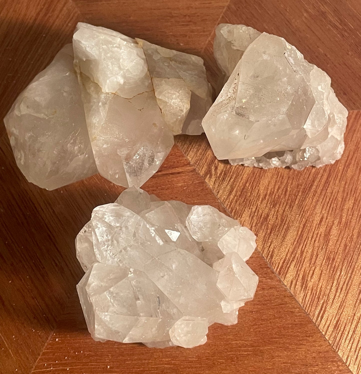 Raw Clear Quartz Cluster