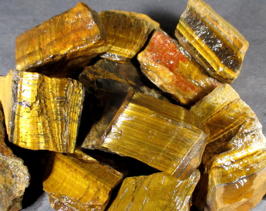 Raw Tiger Eye Chunks