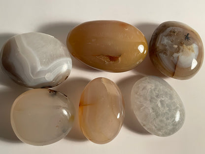 Polished Natural Botswana-Agate