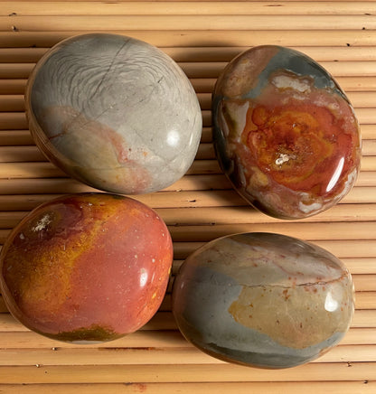 Polished Natural Polychrome Jasper