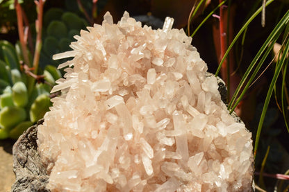 Raw Hematoid Quartz Cluster