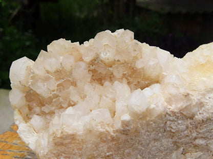 Raw Snow Phantom Quartz Cluster XL